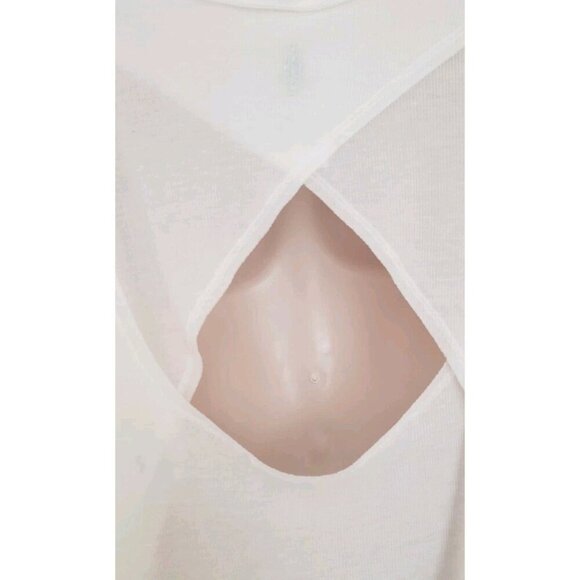 NEW FREE PEOPLE MOVEMENT INFINITEE MUSCLE TEE WHITE - Picture 6 of 8